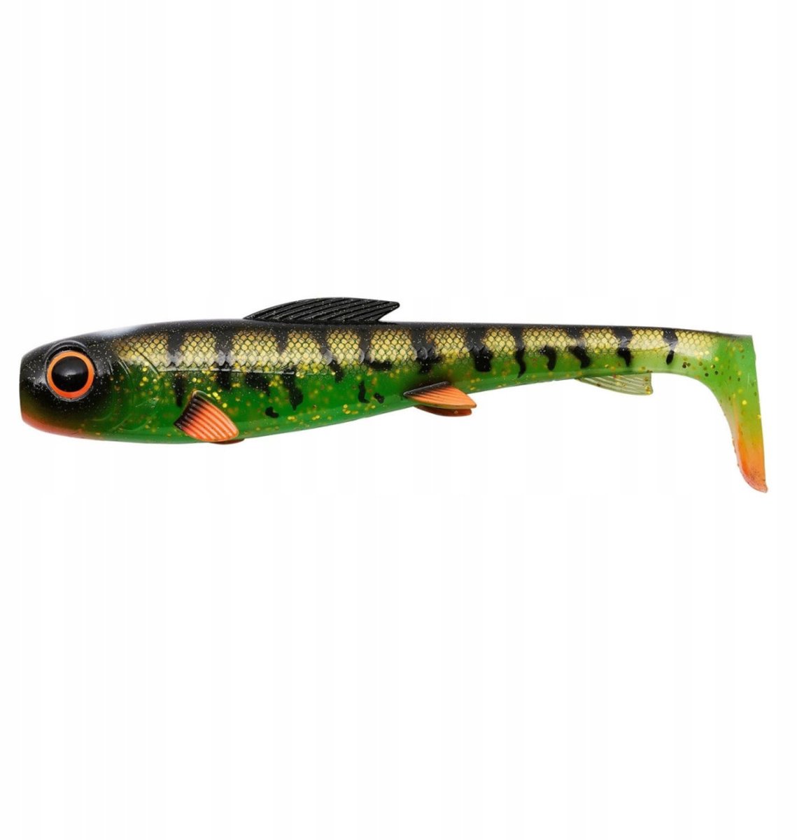Abu Garcia Svartzonker McPike 21cm rubberen kunstaas - Fire Bass (2 stuks)