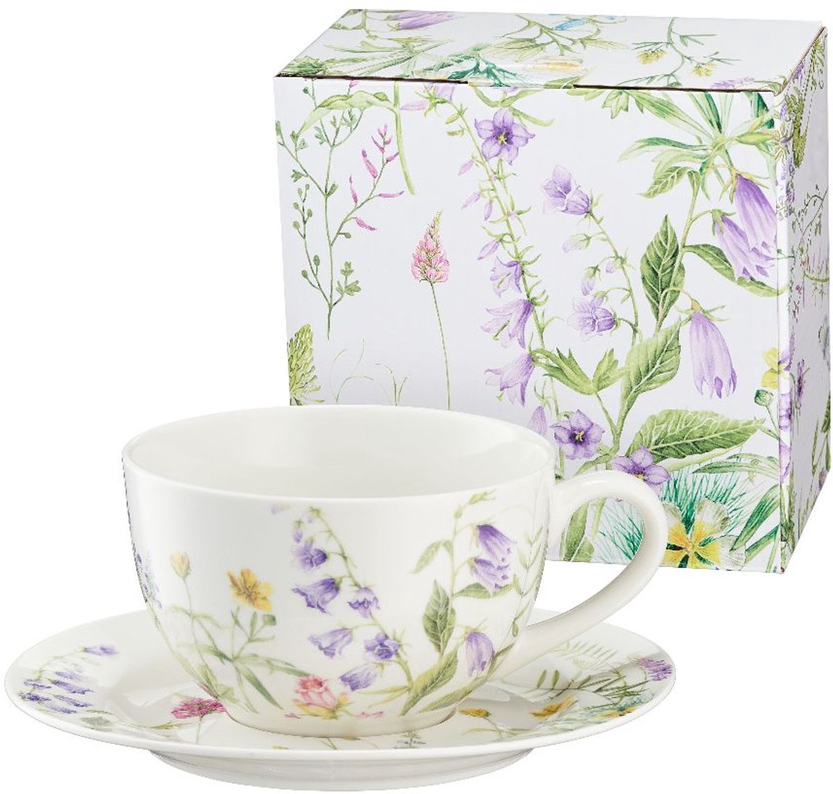 Villa Italia Viola Porseleinen Theekopje 280 ml - Bloemendesign