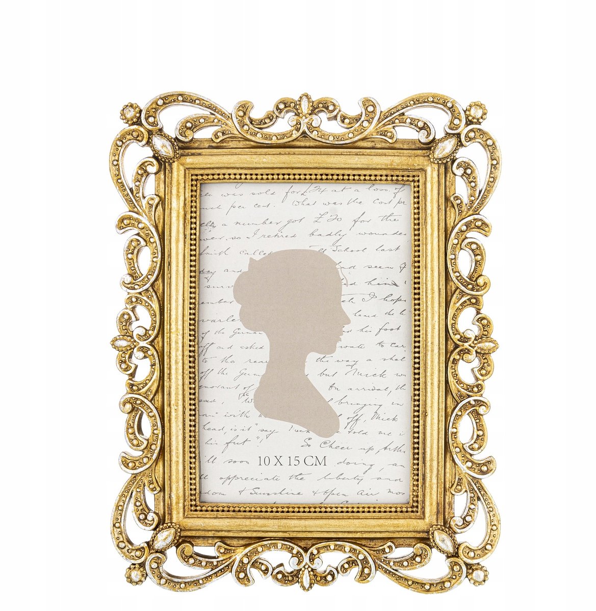 Gouden Paleis Fotolijst 10x15 cm - Decoratief met Standaard