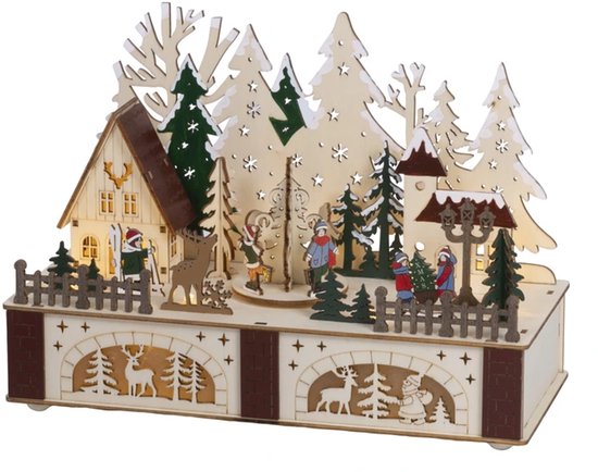 Led scenery l12b28h20.3cm-9l wwit