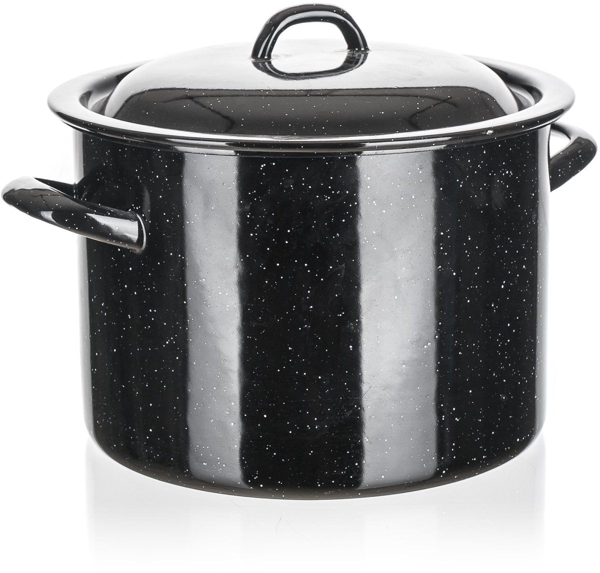 Emmeren Kookpan met Deksel 22cm 5.5L - Geschikt voor Alle Fornuizen