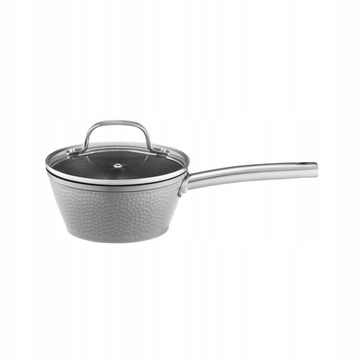 Ambition Bubble steelpan met deksel 16 cm - 1.1L
