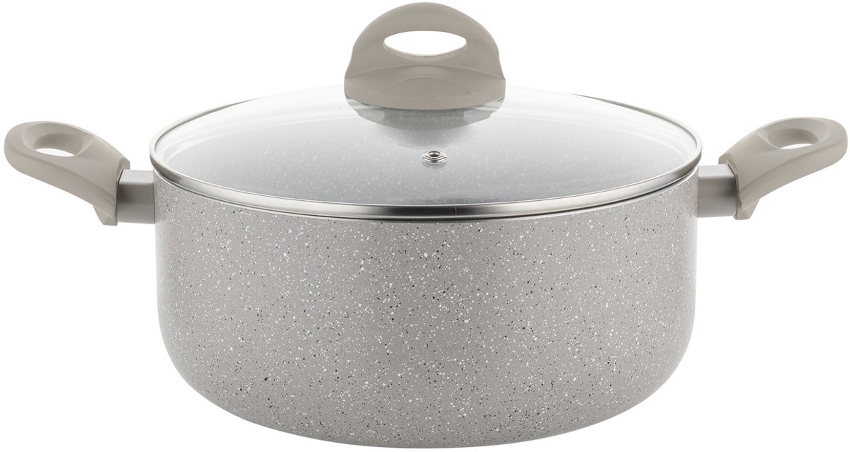 Florina Sandy Aluminium Pan 20cm 2,4L - Antiaanbaklaag, Inductie