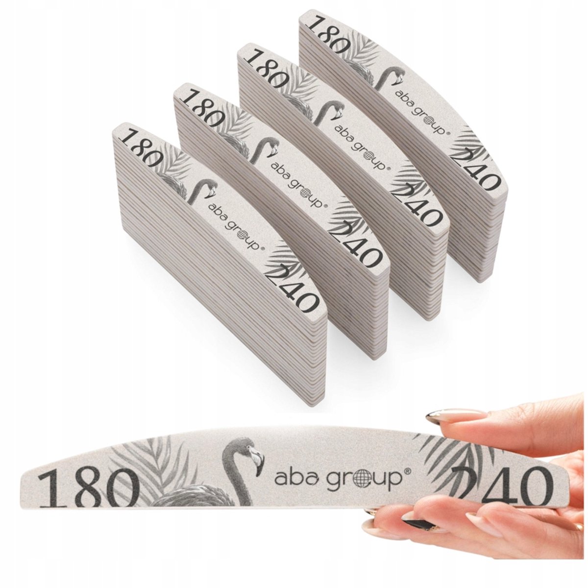 Aba Group Nagelvijlen Boot 180/240 Slim - 100 Stuks