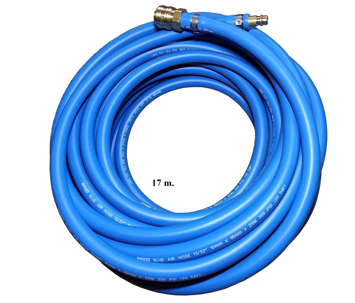 Pneumatische Slang 10x16mm 17m Flexibel - BLUE ITALKO
