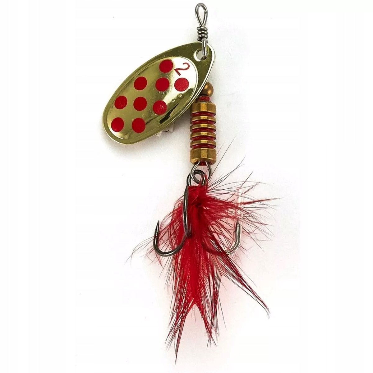Lucky John Spin X Ronde Spinner 5g - Groen