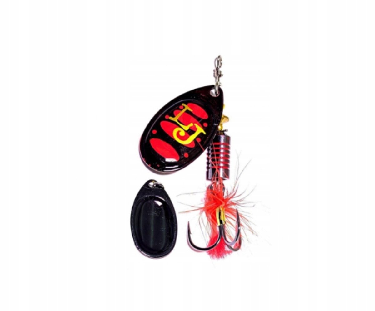 Lucky John Bonnie Blade Spinner Maat 2 - 4.3g - Kleur 009