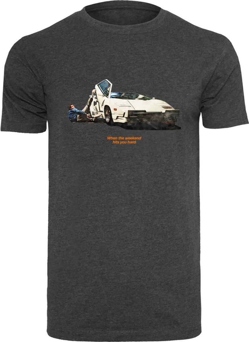 Mister Tee Weekend Wolf Heren Tshirt M Grijs