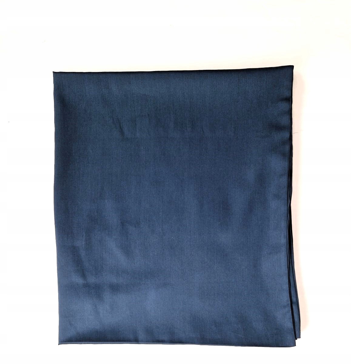 Overtrek Katoen Satijn 140x200cm 300TC - Blu Marine