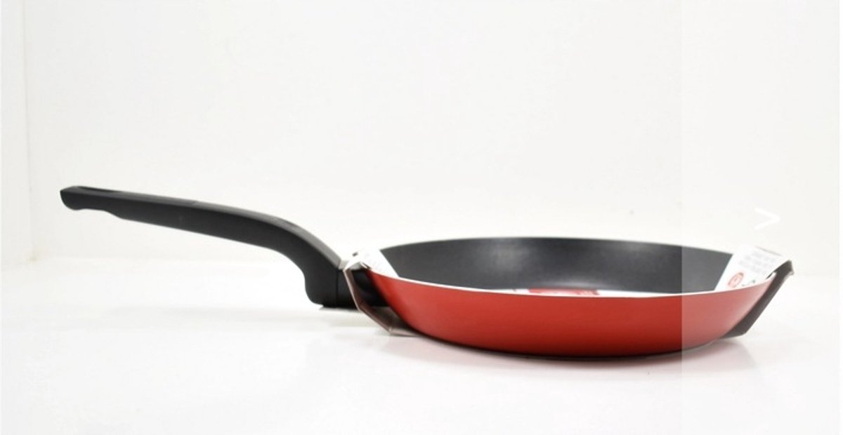 Tefal Easy Clean Koekenpan 24cm Rood - Non-stick, Gasfornuis