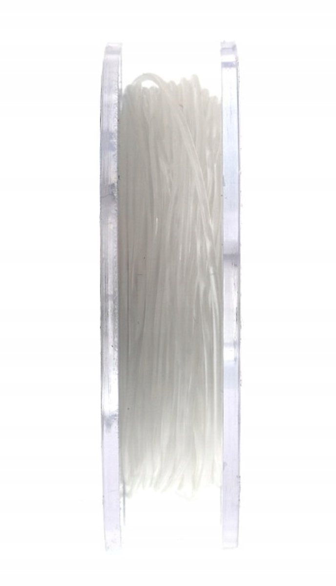 Flagman Feeder Gum 0,6 mm 10 m - Transparante schokdemper voor zichtbaarheid van Flagman — afbeelding 4