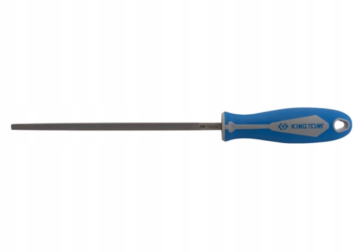 King Tony Vierkante Metaalvijl 200mm met Ergonomische Handgreep