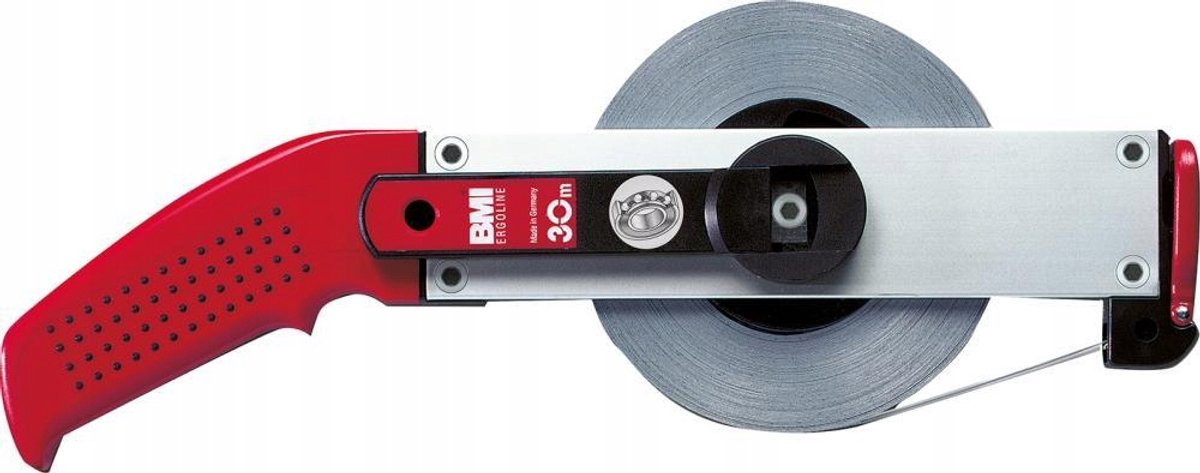 BMI Rolmaat 20m x 13mm Staal - Robuuste Aluminium Behuizing