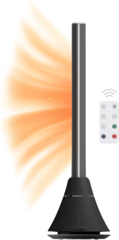 BASOO BS-7100 – bladloze ventilatortoren – 2-in-1 verwarming en koeling