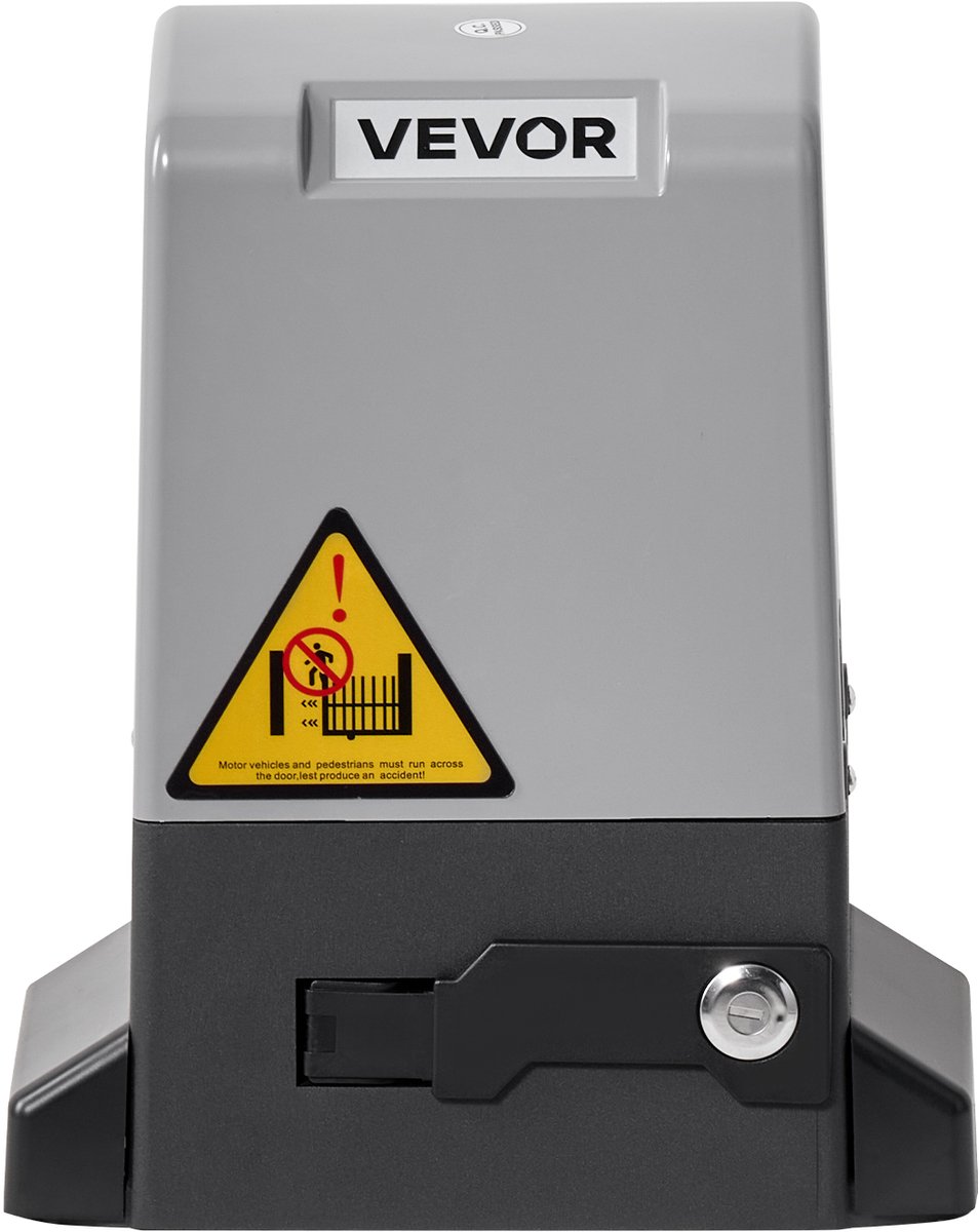 VEVOR 550W Schuifpoortaandrijving 1500kg Poortaandrijving Tuinpoortaandrijving Poortopener