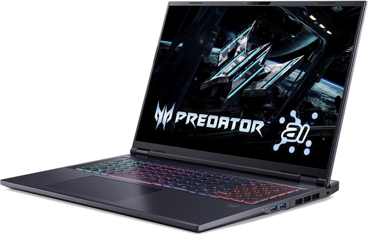 Predator Helios Neo 18 AI PHN18-72-93GA - Gaming Laptop - 18 inch 165Hz - Core Ultra 9 - 32GB - 512GB SSD - RTX 5060 — afbeelding 7