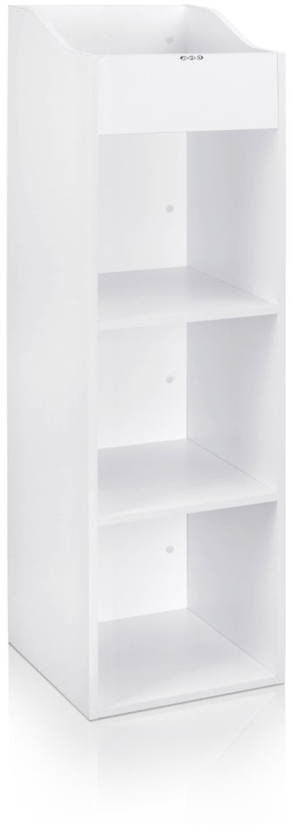 VCM Lp vinyl kast meubel voor 400-480 platen (wit)