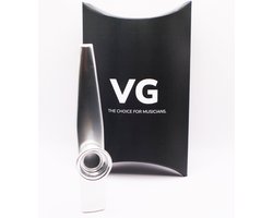 VG Kazoo muziekinstrument | zilverkleurig