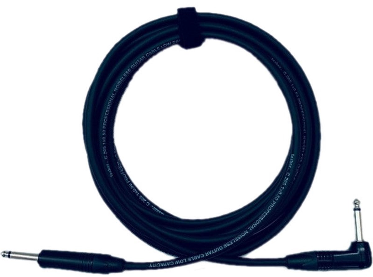 Tasker C285-NP2RX-B26 BK 6 meter 6.3mm TS jack gitaarkabel