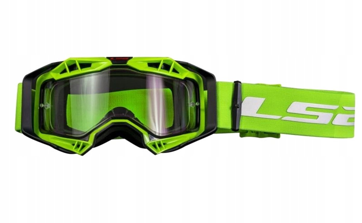LS2 Aura Cross endurobril zwart groen