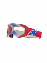 Alpinestars Vision 5 Cross/Enduro Goggles - Rood/Wit/Blauw