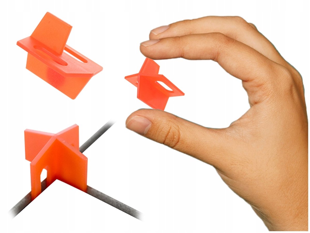 T-Shape Distantieclips 2mm voor Tegels - 100 Stuks