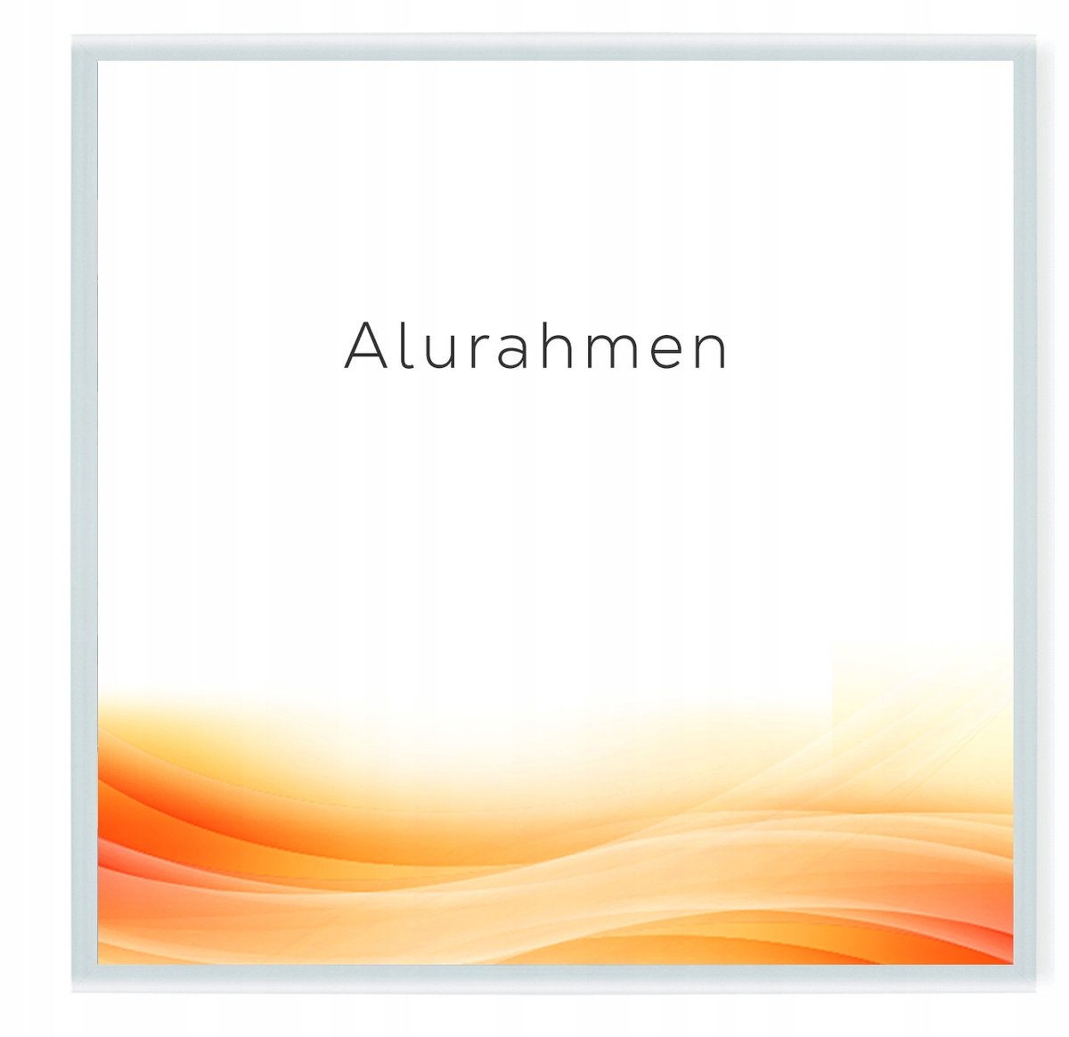 Aluminium Fotolijst 30x30cm Mat Zilver - Stijlvolle Wanddecoratie