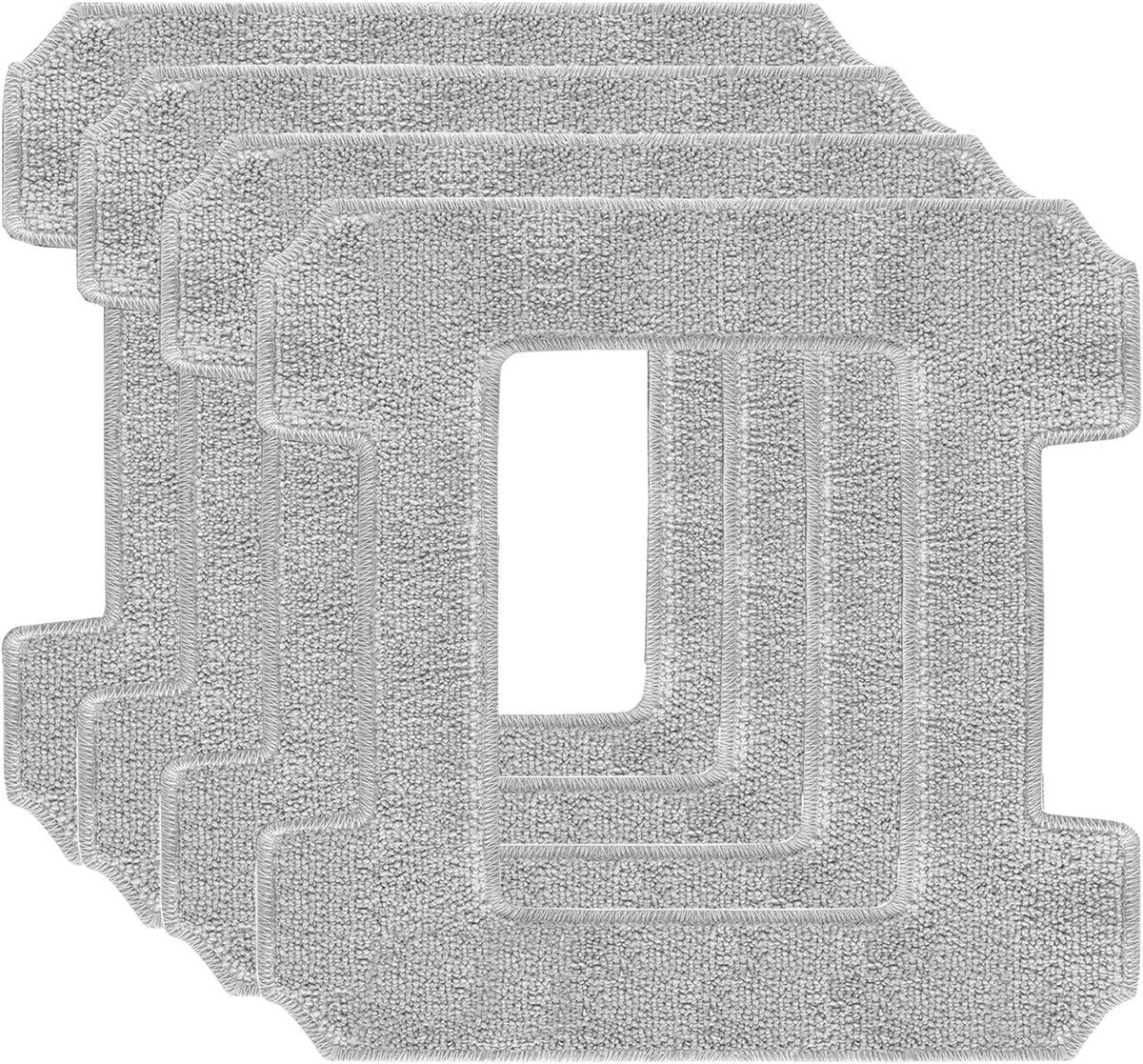 4 stuks wasbare microvezel schoonmaakdoeken voor ruitenreinigingsrobot accessoires
