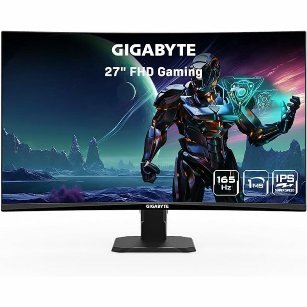 Gigabyte GS27FC - Curved 180Hz gaming monitor 27 inch thumbnail 3