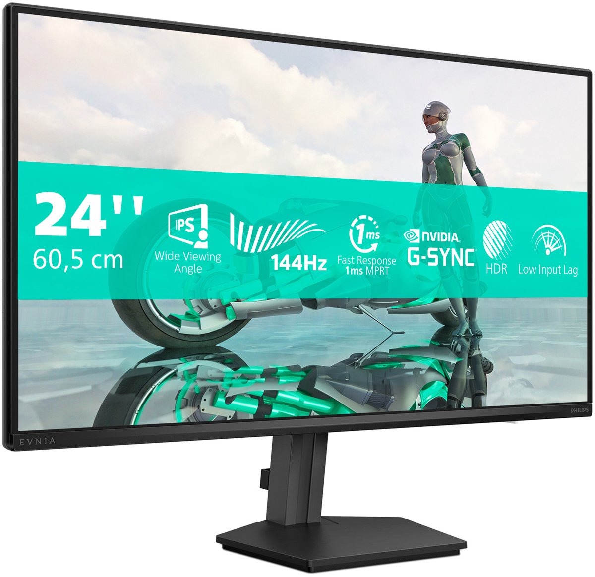 Philips Evnia 24M2N3200NF - Full HD IPS Gaming Monitor - 144hz - 24 inch