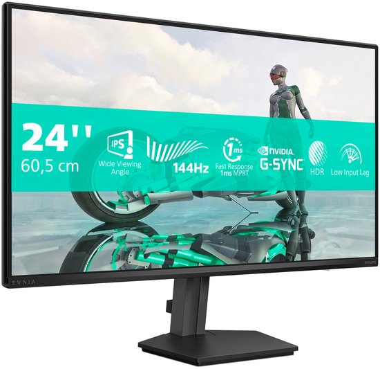 Philips Evnia 3000 series 24M2N3200NF - Full HD IPS Gaming Monitor - 144hz - 24 inch