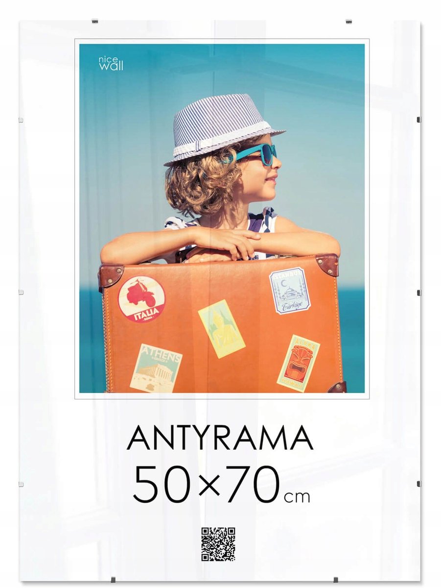 Antyram 50x70 cm - Lichtgewicht en Veilig met Plexiglas