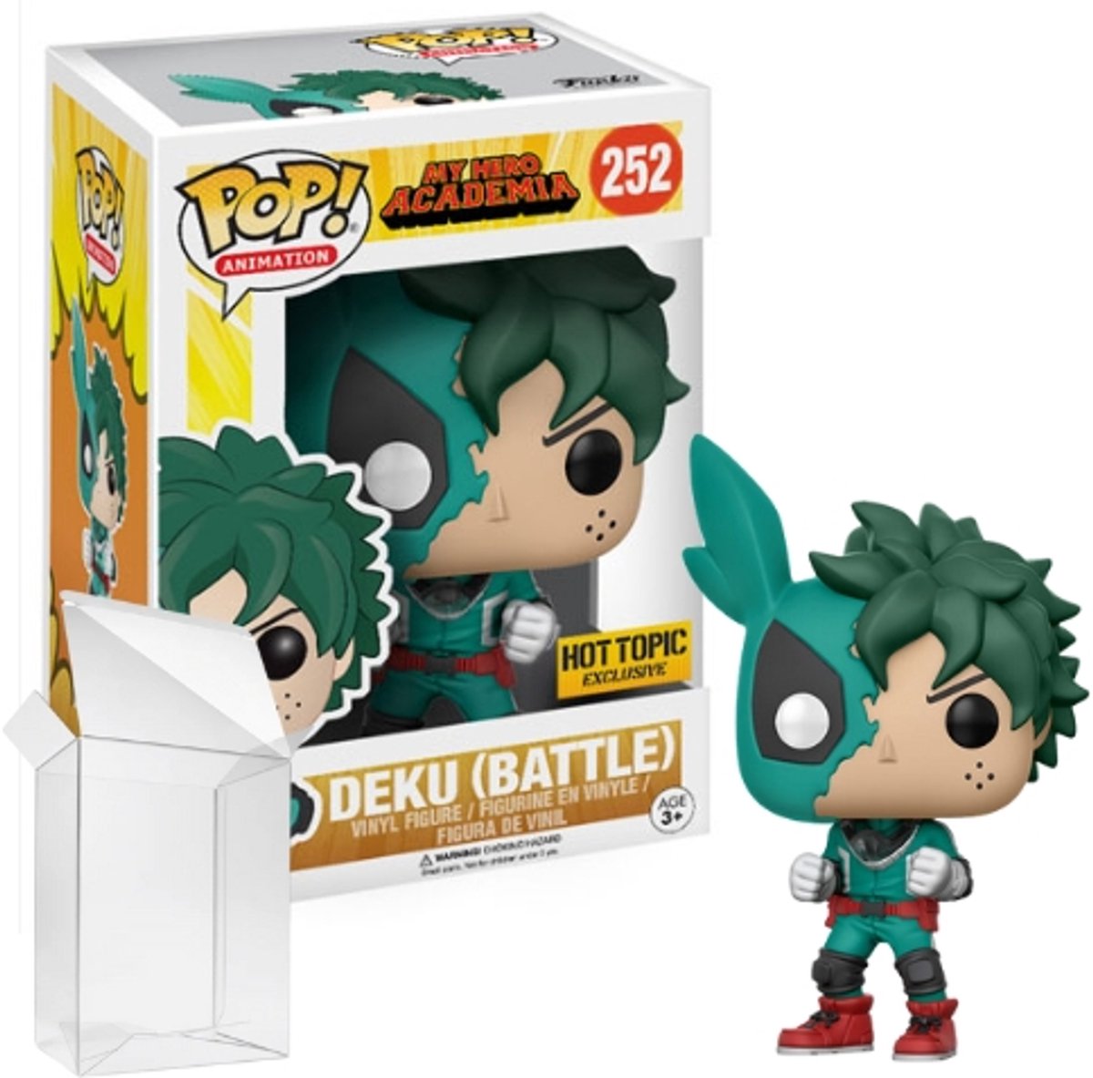 Funko Pop! My Hero Academia - Deku (Battle) #252 Hot Topic Exclusive