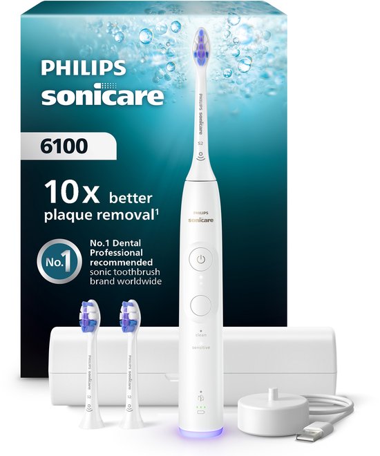 Philips Sonicare 6100 HX7400/02 Elektrische Tandenborstel - Philips Consumer Lifestyle - €120,99