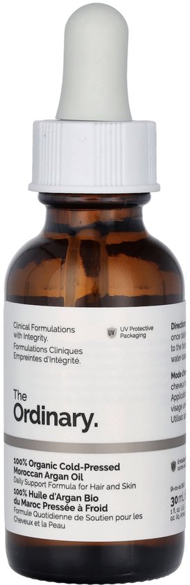 The Ordinary 100% Organic Cold-Pressed Moroccan Argan Oil