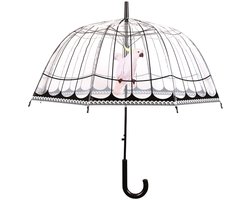 Esschert Design Paraplu vogelkooi - transparant - D80 cm - volwassenen
