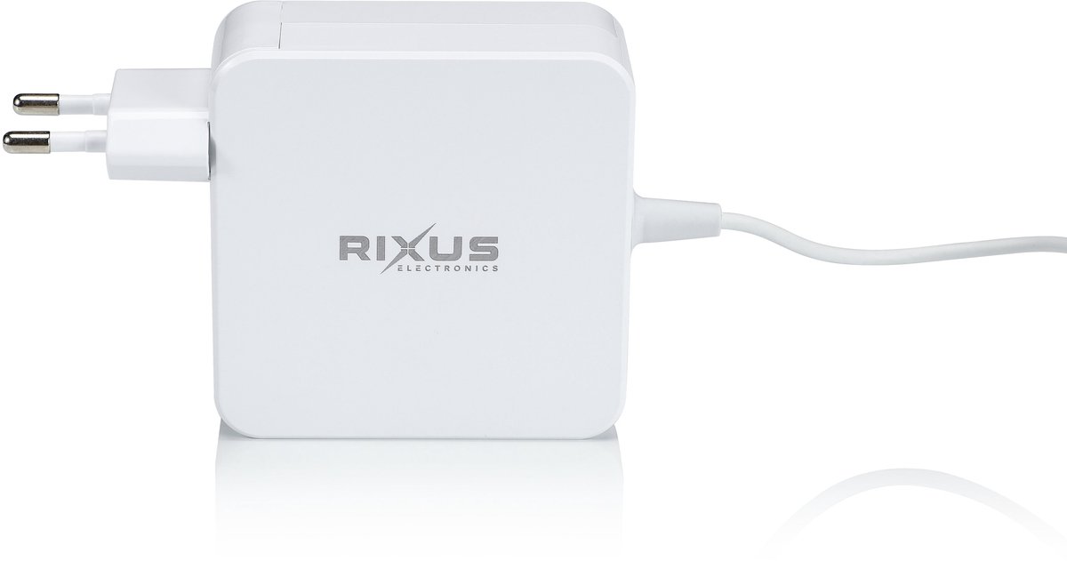 Rixus RXMCL 60W Charger For Macbook L Tip