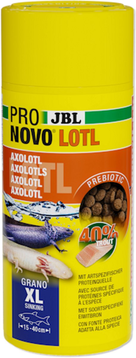 JBL Pronovo Lotl XL - Axolotl Voer