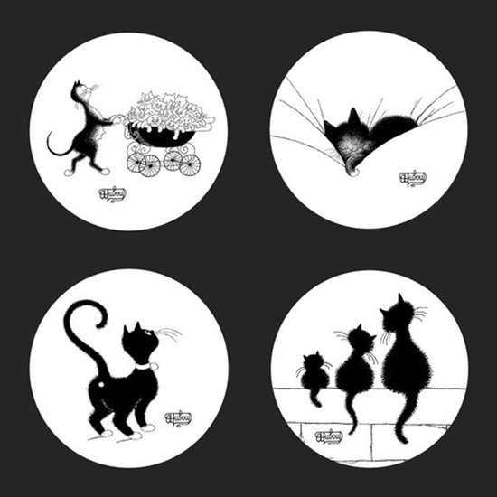 17 deeën over Dubout Kattenbeeldjes | beeldjes, katten, metaal