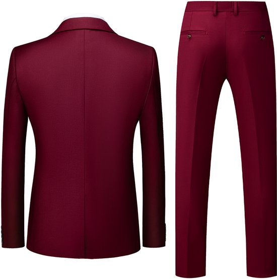 BOSS Slim fit 2-delig pak van scheerwol • Donkerblauw • de Bijenkorf BOSS Slim fit 2-delig pak van scheerwol • Donkerblauw • de Bijenkorf