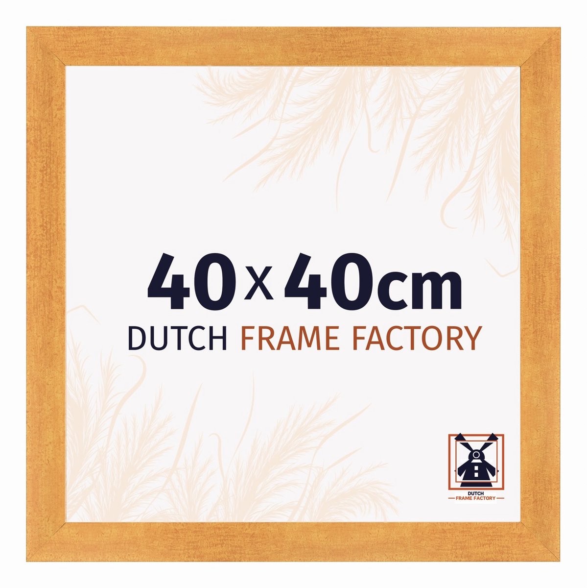 Dutch Frame Factory Fotolijst 40x40 cm - MDF - Oranje - Praag