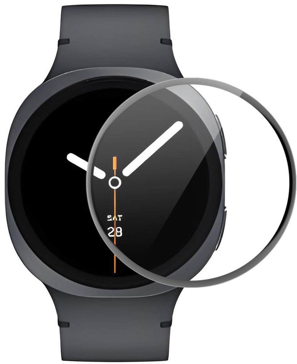 By Qubix - Screen protector - Full cover - Geschikt voor de Samsung Galaxy Watch 8 - 40mm