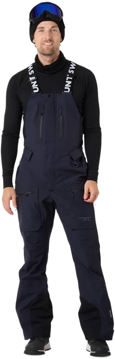 Swedemount Lofoten 3L Shell Bib – Skibroek voor heren Marineblauw