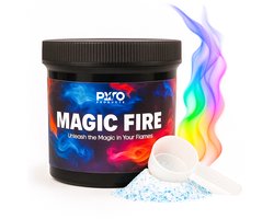 PyroProducts® Magic Fire - 500 gram - Mystical Fire - Gekleurd Vuur - Gekleurde Vlammen - Magisch Vuur Poeder - Openhaard Gekleurd - Tuin - Vuurwerk