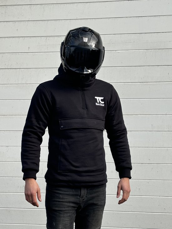 TC MotoWear Kevlar Motorhoodie XL – CE-Level 2