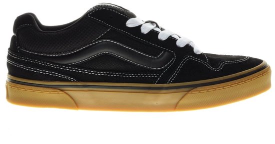 Vans Caldrone en daim et maille noire, taille 46