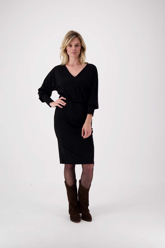 Jurk V-Hals Off-Shoulder Modieus main image 0