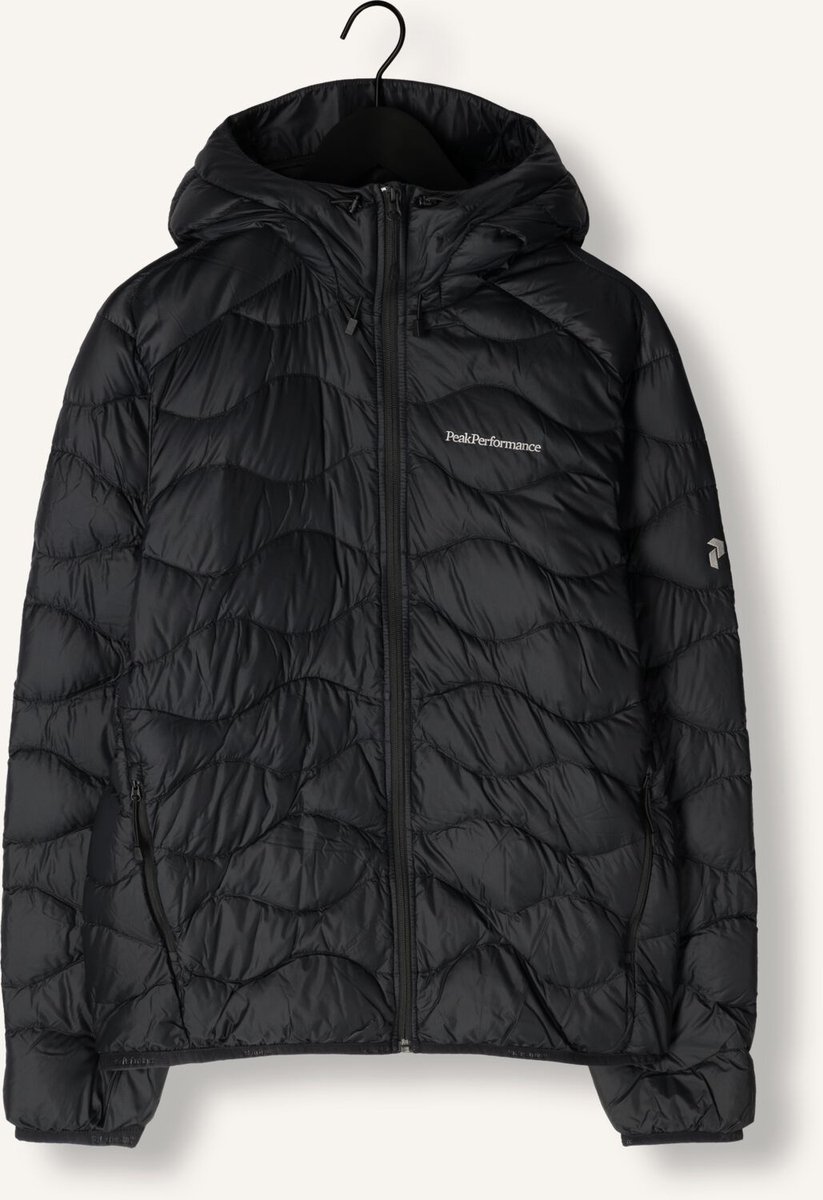 Peak Performance M Helium Down Hood Jacket Jassen Heren - Winterjas - Zwart - Maat S