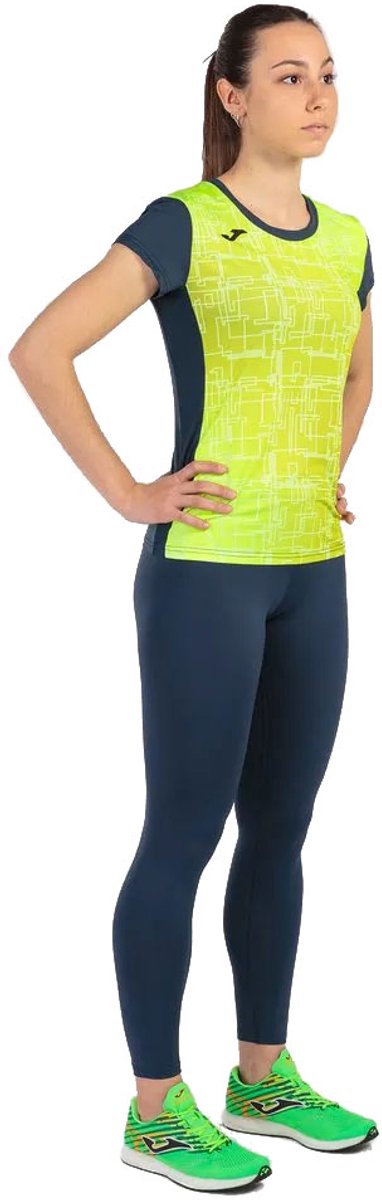 Joma Elite Viii T-shirt Met Korte Mouwen Groen,Blauw 12-14 Years Jongen