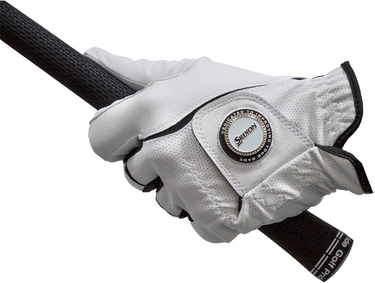 Srixon Ball Marker All Weather Rechterhand Golfhandschoen Wit L Man